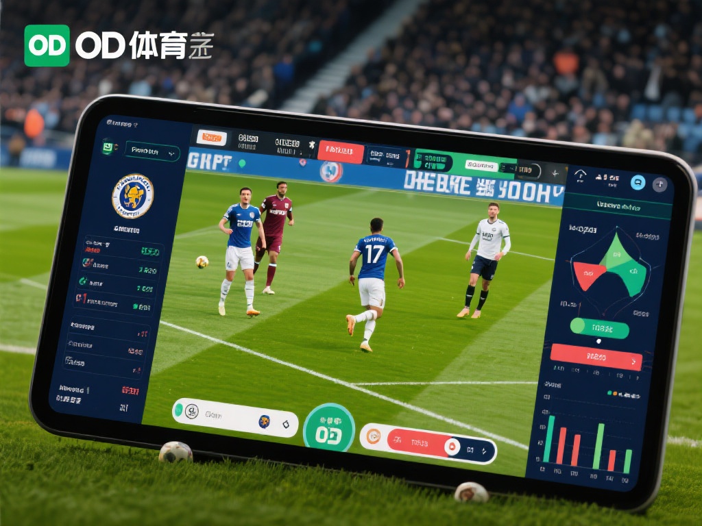 以足球为例，OD体育不仅提供比赛直播，还会实时更新