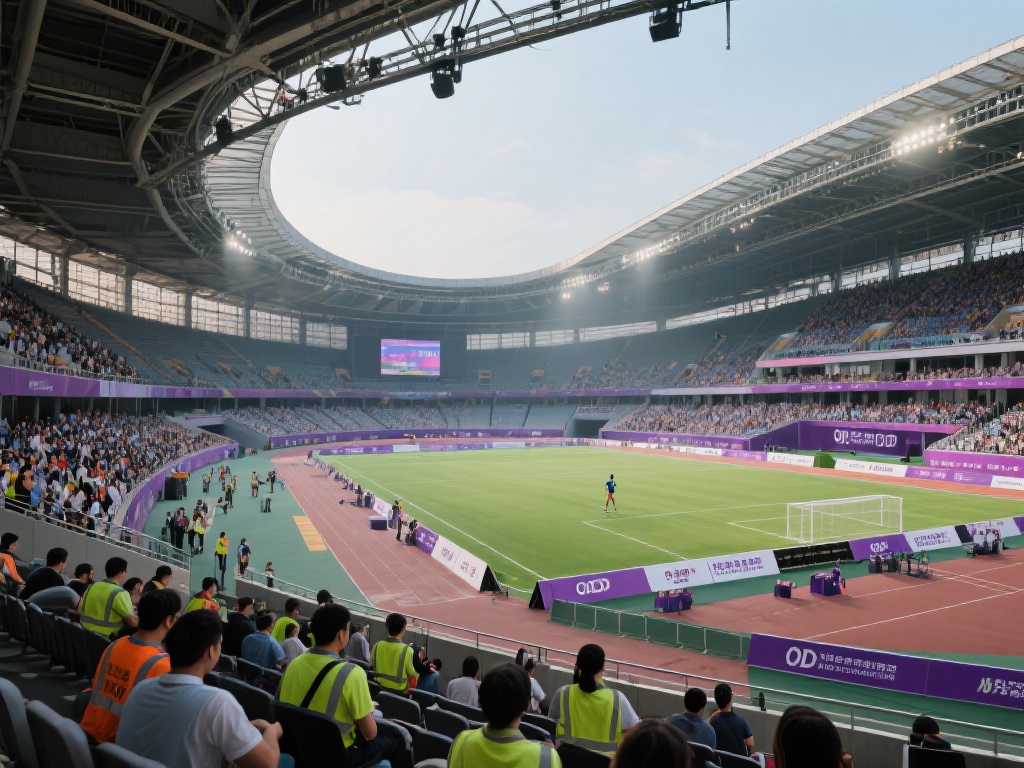 在现代体育赛事中，场馆不仅是运动员竞技的舞台，更是
